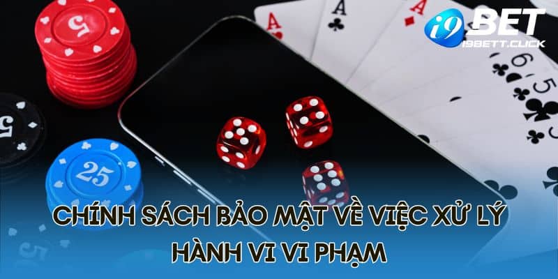 Chính sách bảo mật về việc xử lý hành vi vi phạm