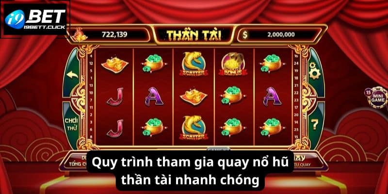 Quy trình tham gia quay nổ hũ thần tài nhanh chóng